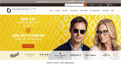 Desktop Screenshot of framesdirect.com
